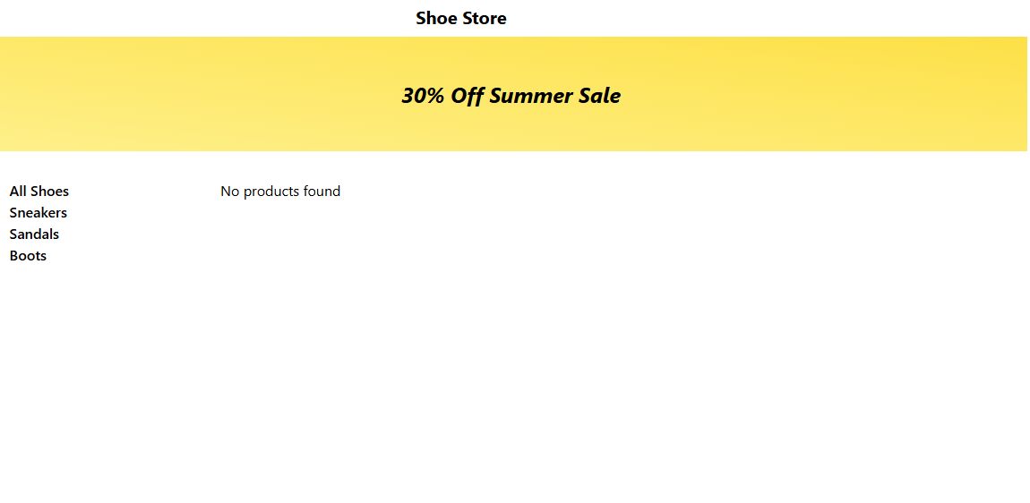 E-Commerce Store